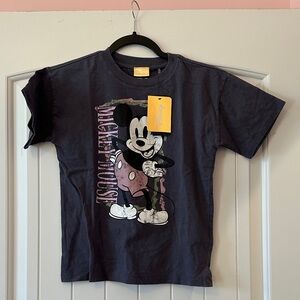 Disney Mickey Mouse Kids Charcoal Tee